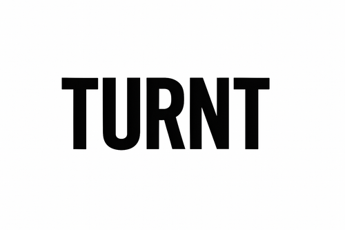 WHITE BACKGROUND WITH THE WORD TURNT WRITTEN IN BLACK AND WITH BOLD ADDED 